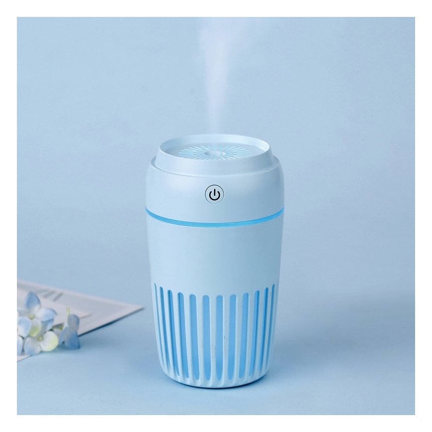 Humidificador de Ar LED RGB 300 ml LED/2W/5V azul