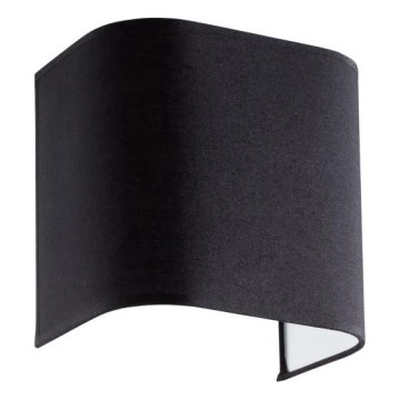 Ideal Lux - Abajur de substituição para candeeiro de parede GEA preto