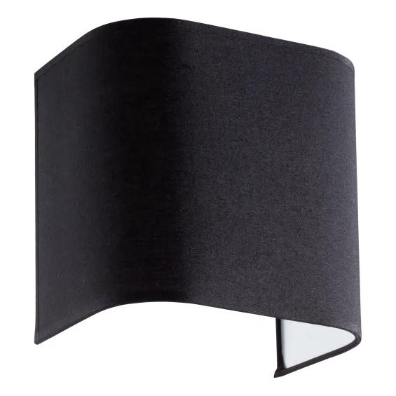 Ideal Lux - Abajur de substituição para candeeiro de parede GEA preto