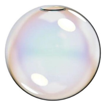 Ideal Lux - Abajur de substituição para candeeiro MAPA diâmetro 20 cm transparente