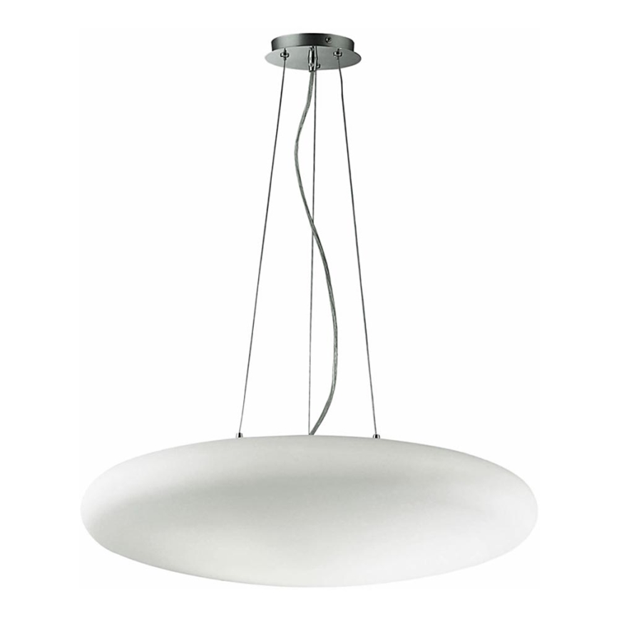 Ideal Lux - Abajur de substituição para candeeiro SMARTIES 60 cm branco