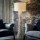Ideal Lux - Candeeiro de chão DRIFTWOOD 1xE27/60W/230V goiaba