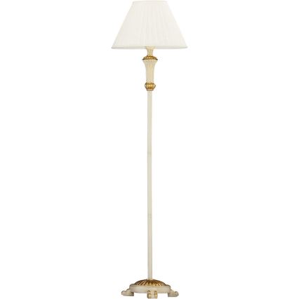 Ideal Lux - Candeeiro de chão FIRENZE 1xE14/40W/230V branco/dourado