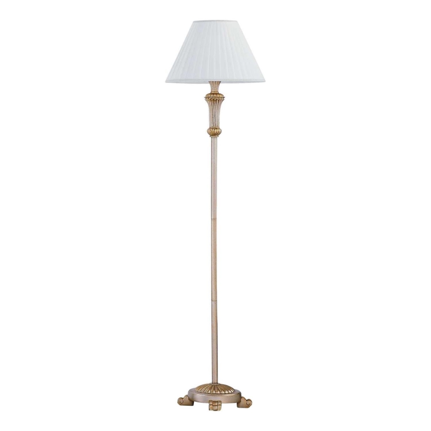 Ideal Lux - Candeeiro de chão FIRENZE 1xE14/40W/230V dourado
