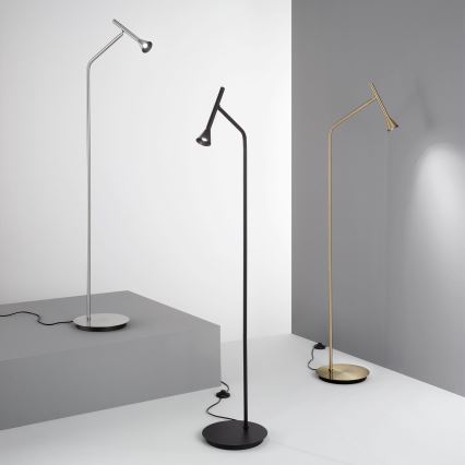 Ideal Lux - Candeeiro de chão LED DIESIS LED/4,5W/230V CRI 95 preto