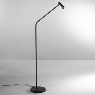 Ideal Lux - Candeeiro de chão LED EASY LED/3,5W/230V CRI 90 preto