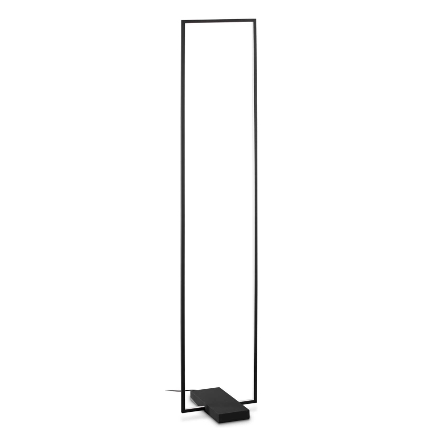 Ideal Lux - Candeeiro de chão LED FRAME LED/30W/230V preto