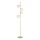 Ideal Lux - Candeeiro de chão LED PERLAGE 4xG9/3W/230V dourado/fumado