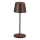 Ideal Lux - Candeeiro de mesa de exterior tátil regulável LED CUTE LED/2,5W/3,7V USB 2200-2700K IP65 castanho