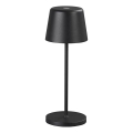 Ideal Lux - Candeeiro de mesa de exterior tátil regulável LED CUTE LED/2,5W/3,7V USB 2200-2700K IP65 preto