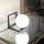 Ideal Lux - Candeeiro de mesa LED ANGOLO 1xG9/3W/230V preto