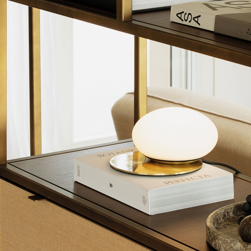 Ideal Lux - Candeeiro de mesa LED NINFEA 1xGX53/9W/230V dourado