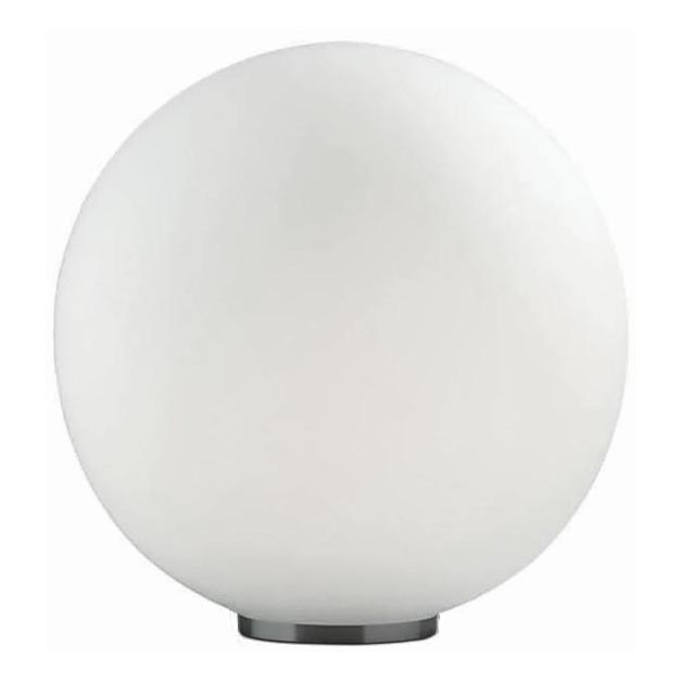 Ideal Lux - Candeeiro de mesa MAPA 1xE27/60W/230V branco