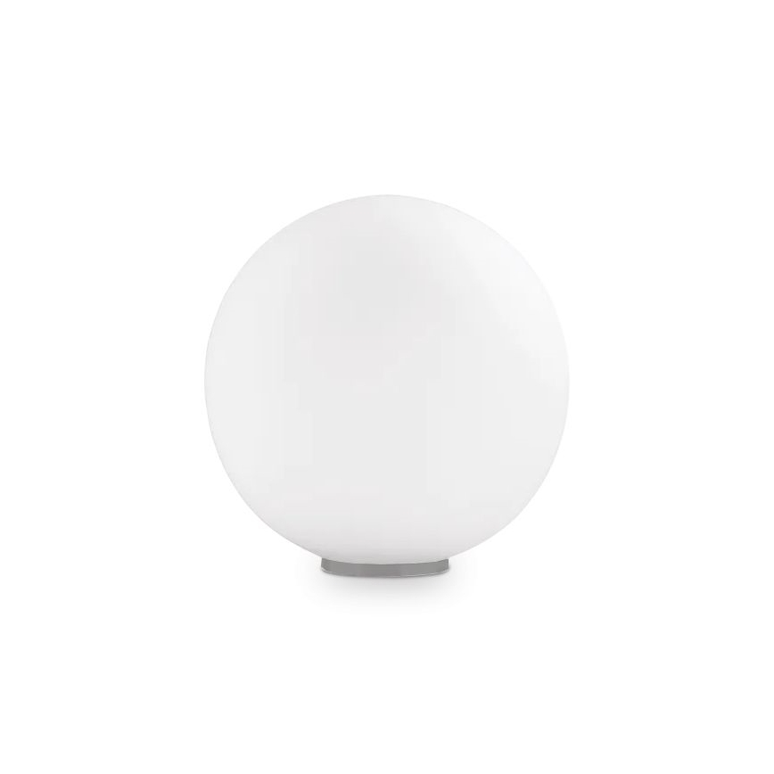 Ideal Lux - Candeeiro de mesa MAPA 1xE27/60W/230V branco