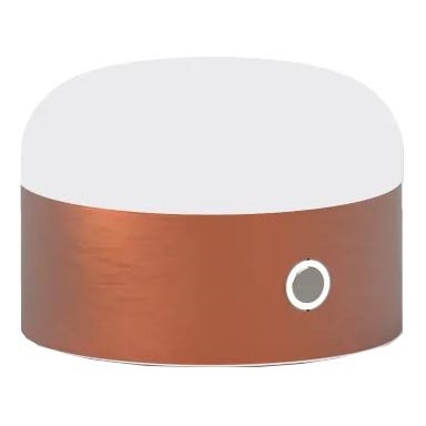 Ideal Lux - Candeeiro de mesa tátil LED com regulação MIGNON LED/5W/5V diâmetro 10 cm CRI 90 cobre