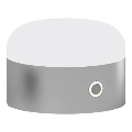 Ideal Lux - Candeeiro de mesa tátil LED com regulação MIGNON LED/5W/5V diâmetro 10 cm CRI 90 cromado brilhante
