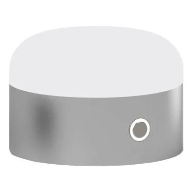 Ideal Lux - Candeeiro de mesa tátil LED com regulação MIGNON LED/5W/5V diâmetro 10 cm CRI 90 cromado brilhante