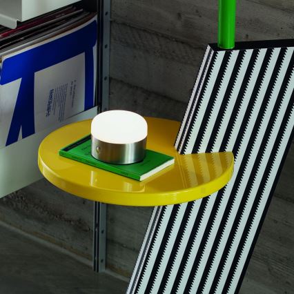 Ideal Lux - Candeeiro de mesa tátil LED com regulação MIGNON LED/5W/5V diâmetro 10 cm CRI 90 cromado brilhante