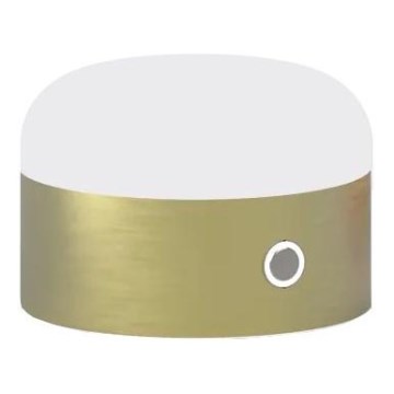 Ideal Lux - Candeeiro de mesa tátil LED com regulação MIGNON LED/5W/5V diâmetro 10 cm CRI 90 latão