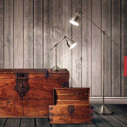 Ideal Lux - Candeeiro de parede 1xE27/60W/230V bronze