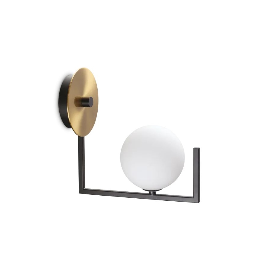 Ideal Lux - Candeeiro de parede LED BIRDS 1xG9/3W/230V preto/dourado