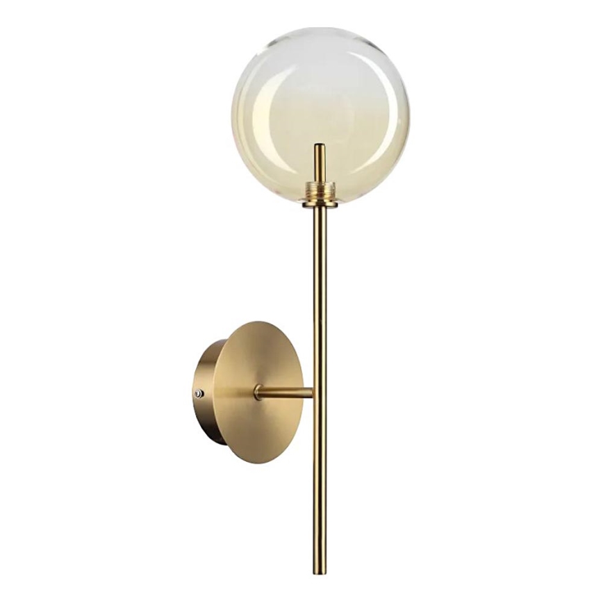 Ideal Lux - Candeeiro de parede LED EQUINOXE 1xG4/2W/230V latão/fumado