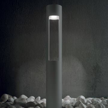 Ideal Lux - Candeeiro exterior ACQUA 1xG9/15W/230V 60 cm IP44 antracite