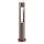 Ideal Lux - Candeeiro exterior ACQUA 1xG9/15W/230V 60 cm IP44 castanho
