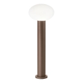 Ideal Lux - Candeeiro exterior CLIO 1xE27/42W/230V 60 cm IP44 castanho