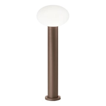 Ideal Lux - Candeeiro exterior CLIO 1xE27/42W/230V 60 cm IP44 castanho
