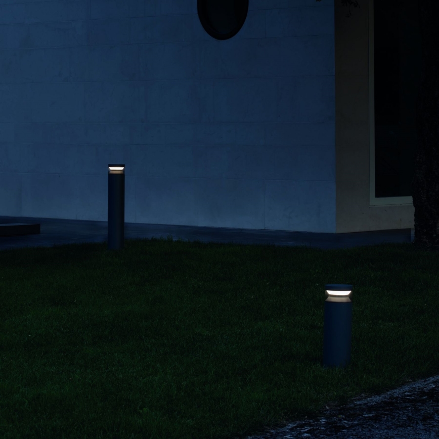Ideal Lux - Candeeiro exterior LED BOEING LED/14W/230V diâmetro 70 cm CRI 90 IP65 antracite