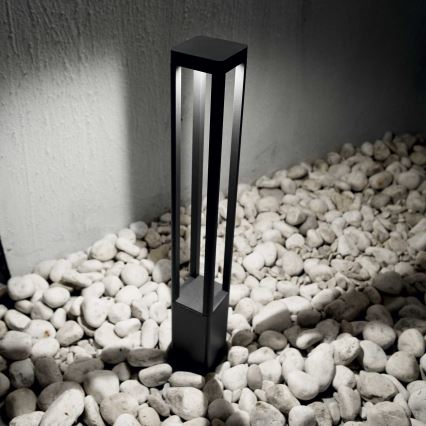 Ideal Lux - Candeeiro exterior LED TIFONE LED/8,5W/230V 65,5 cm IP65 antracite