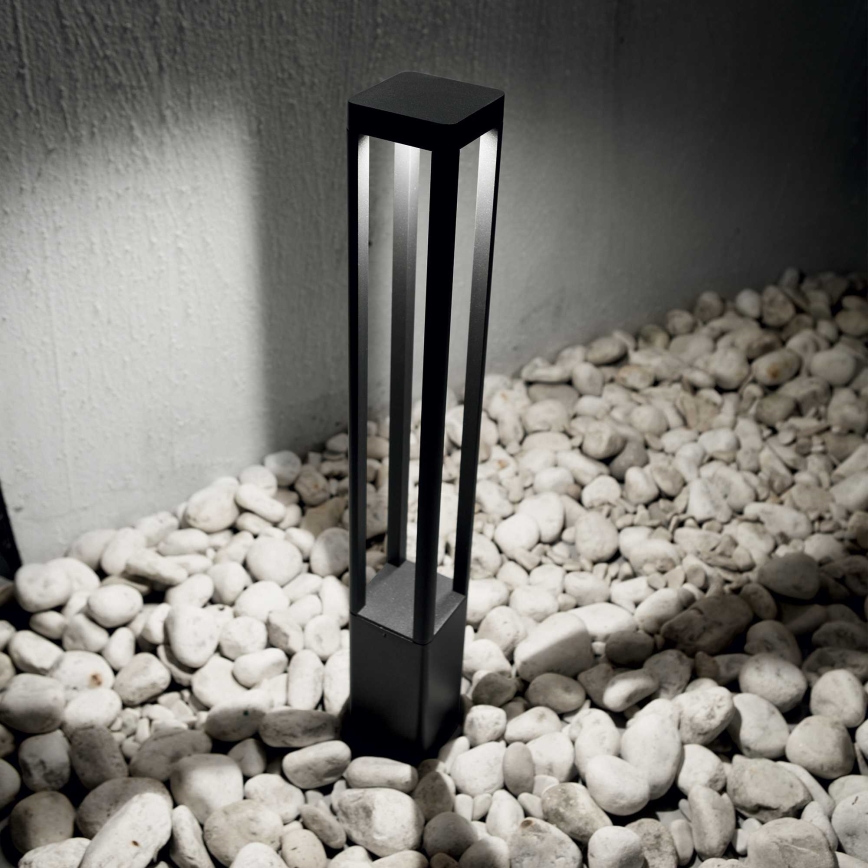 Ideal Lux - Candeeiro exterior LED TIFONE LED/8,5W/230V 65,5 cm IP65 antracite