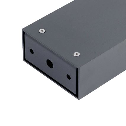 Ideal Lux - Candeeiro exterior SIRIO 2xG9/15W/230V IP44 antracite