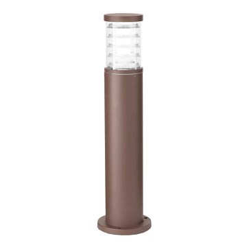 Ideal Lux - Candeeiro exterior TRONCO 1xE27/42W/230V 60,5 cm IP65 castanho