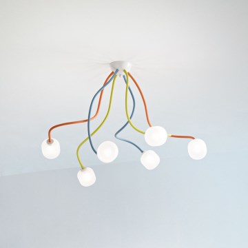 Ideal Lux - Candeeiro flexível LED OCTOPUS 6xG9/3W/230V colorido
