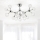Ideal Lux - Candeeiro integrado de cristal NODI 15xG9/40W/230V cromado brilhante