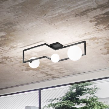 Ideal Lux - Candeeiro  integrado LED ANGOLO 3xG9/3W/230V preto
