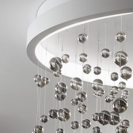 Ideal Lux - Candeeiro integrado LED com regulação ARMONY LED/48W/230V CRI 90 diâmetro 50 cm branco