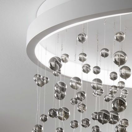 Ideal Lux - Candeeiro integrado LED com regulação ARMONY LED/56W/230V CRI 90 diâmetro 60 cm branco
