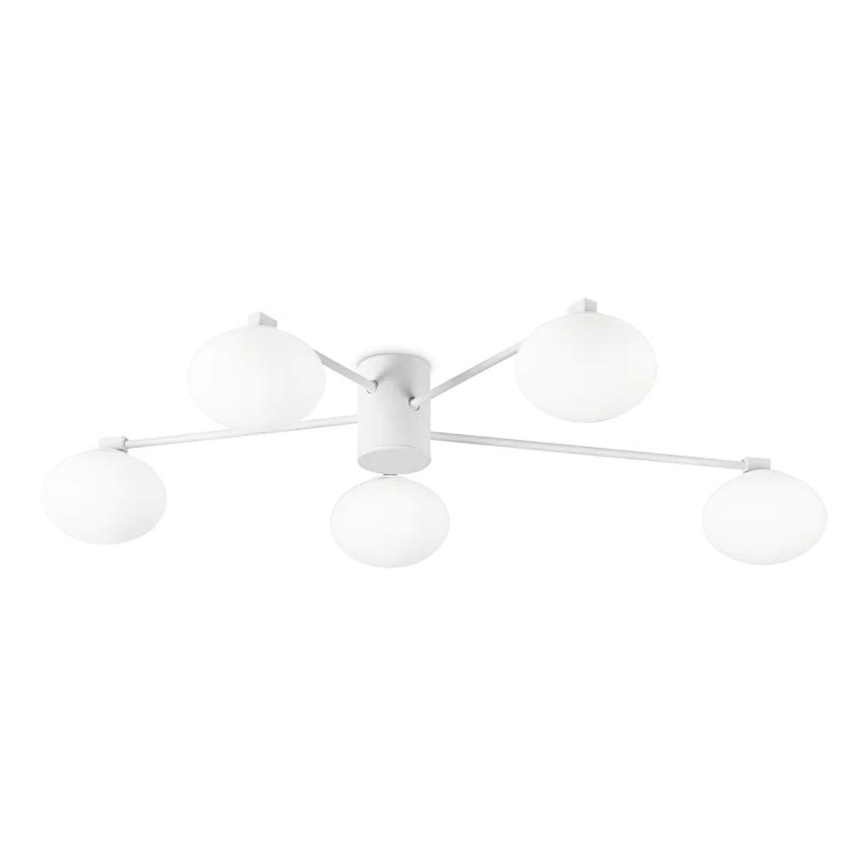 Ideal Lux - Candeeiro  integrado LED HERMES 5xG9/3W/230V diâmetro 90 cm branco