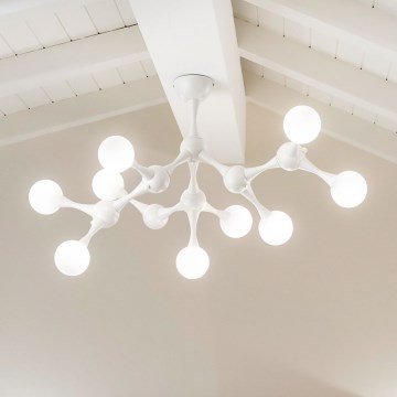 Ideal Lux - Candeeiro  integrado LED NODINO 9xG9/3W/230V branco
