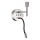 Ideal Lux - Candeeiro LED flexível com suporte SET UP 1xE27/42W+LED/3W/230V USB cromado