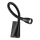 Ideal Lux - Candeeiro pequeno LED flexível GOOSE LED/3W/230V CRI 90 preto
