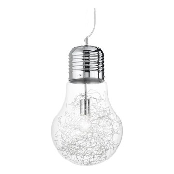 Ideal Lux - Candeeiro suspenso 1xE27/60W/230V diâmetro 30 cm