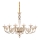 Ideal Lux - Candeeiro suspenso BRIGITTA 12xE14/40W/230V diâmetro 120 cm latão