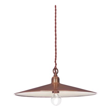Ideal Lux - Candeeiro suspenso CANTINA 1xE27/42W/230V diâmetro 35 cm cobre