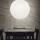 Ideal Lux - Candeeiro suspenso CARTA 1xE27/60W/230V diâmetro 60 cm branco