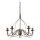 Ideal Lux - Candeeiro suspenso CORTE 5xE14/40W/230V diâmetro 54 cm cobre
