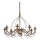 Ideal Lux - Candeeiro suspenso CORTE 8xE14/40W/230V diâmetro 80 cm cobre